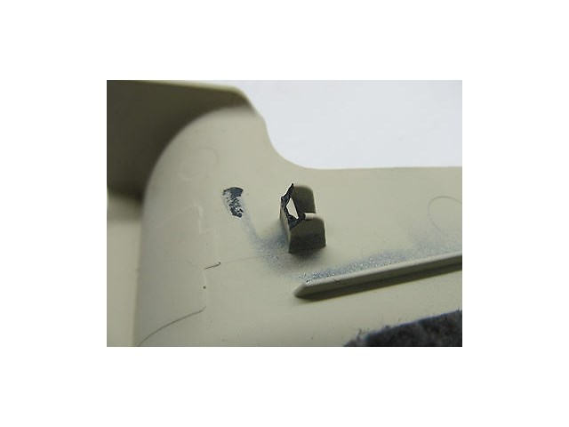 2004-2006 MERCEDES BENZ SL600 R230 OEM LEFT FRONT SIDE DASH COVER TAN/ CREAM