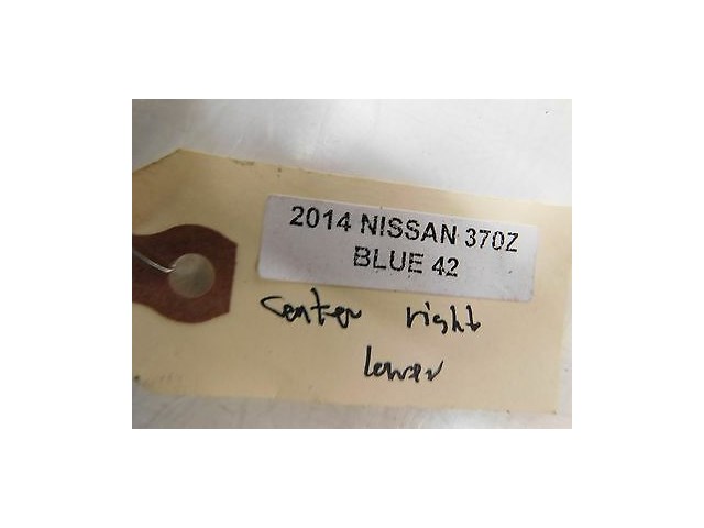 2009-2015 NISSAN 370Z COUPE OEM CENTER RIGHT DASH DASHBOARD COVER INNER TRIM