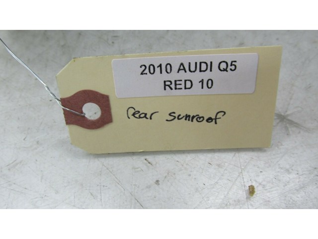 2009-2012 AUDI Q5 8R OEM REAR PANORAMIC SUNROOF MOONROOF GLASS 