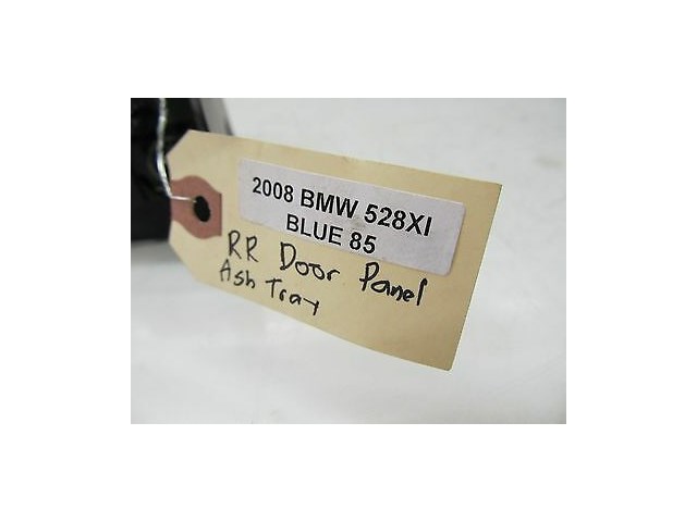 2008-2010 BMW 528xi 535i E60 OEM RIGHT REAR DOOR PANEL ASHTRAY CHANGE SORTER
