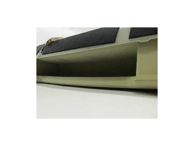 2004-2006 AUDI A8 L QUATTRO D3 OEM LEFT REAR DOOR PANEL COMPARTMENT POCKET TAN