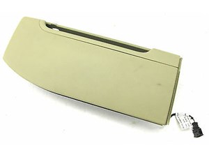 2004-2006 AUDI A8 L QUATTRO D3 OEM LEFT REAR DOOR PANEL COMPARTMENT POCKET TAN