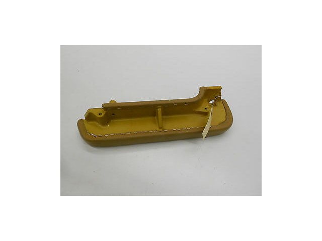 1989 BENTLEY TURBO R OEM RIGHT REAR DOOR PANEL LEATHER TAN ARM REST CRAB HANDLE