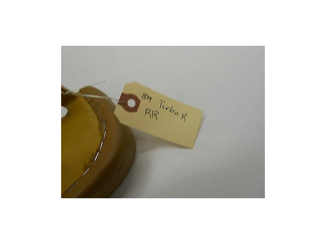 1989 BENTLEY TURBO R OEM RIGHT REAR DOOR PANEL LEATHER TAN ARM REST CRAB HANDLE