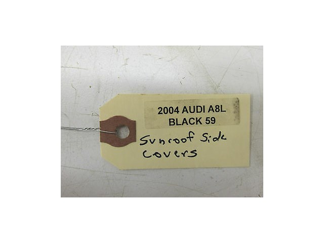 2004-2006 AUDI A8 L QUATTRO D3 OEM SUNROOF SIDE COVERS TRIM RUBBER SET OF 2