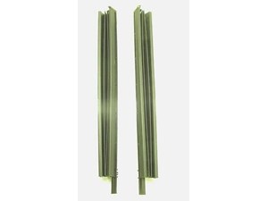 2004-2005 BMW 525i 530i E60 OEM SUNROOF SIDE COVER TRIM RUBBER SET OF TWO