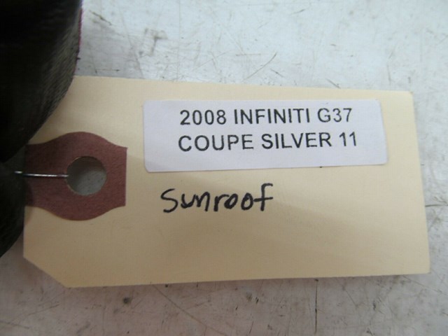 2008-2015 INFINITI G37 Q60 OEM SUNROOF SIDE TRIM COVER PAIR SET