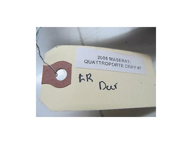 2004-2008 MASERATI QUATTROPORTE M139 OEM LEFT REAR DOOR PANEL TRIM COVER