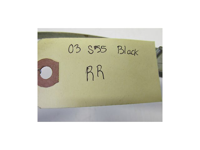 2003-2006 MERCEDES BENZ S55 AMG W220 OEM RIGHT REAR DOOR PANEL WOOD GRAIN TRIM