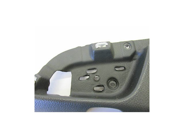 2003-2006 MERCEDES BENZ S55 AMG W220 OEM LEFT REAR DOOR PANEL BLACK LEATHER TRIM