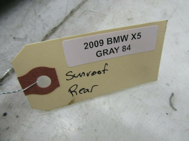 2007-2010 BMW X5 E70 OEM REAR PANORAMIC SUNROOF GLASS PANEL