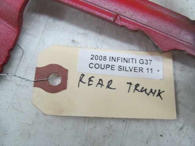 2008-2015 INFINITI G37 Q60 OEM REAR TRUNK LID HINGES PAIR SET 