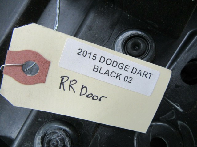 2013-2016 DODGE DART GT OEM RIGHT REAR DOOR PANEL TRIM BLACK