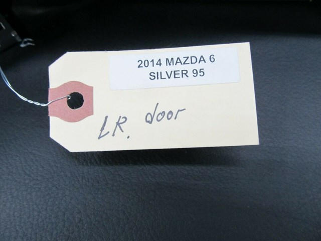 2013-2017 MAZDA 6 GRAND TOURING OEM LEFT REAR DOOR PANEL BLACK W