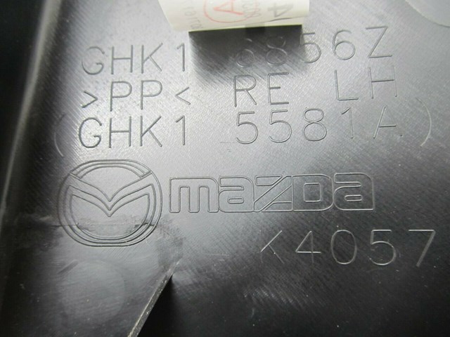 2013-2017 MAZDA 6 GRAND TOURING OEM LEFT REAR DOOR PANEL BLACK W