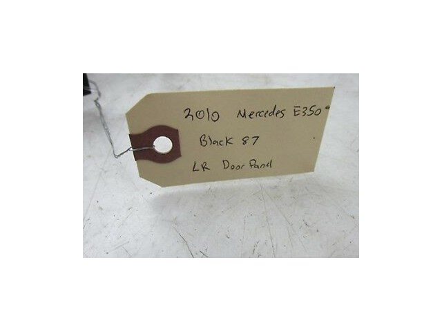2010-2013 MERCEDES E350 W212 OEM LEFT REAR DOOR PANEL HANDLE TRIM SURROUND 