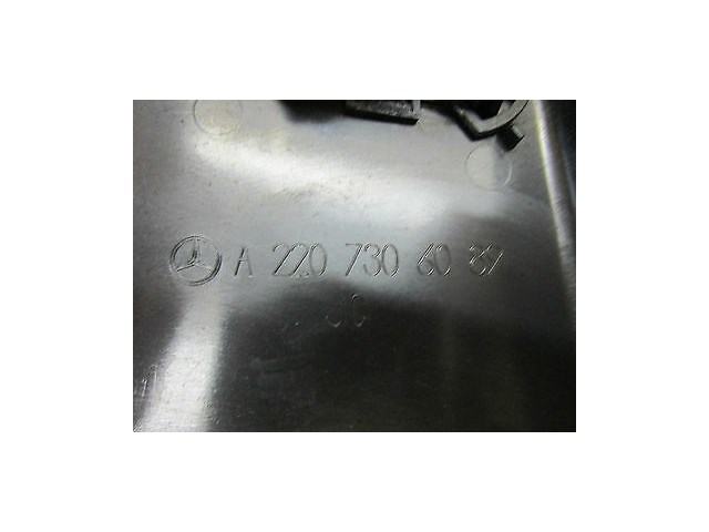 2003-2006 MERCEDES BENZ S55 AMG W220 OEM RIGHT REAR DOOR PANEL BLACK TRIM PIECE 