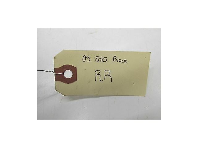 2003-2006 MERCEDES BENZ S55 AMG W220 OEM RIGHT REAR DOOR PANEL BLACK TRIM PIECE 