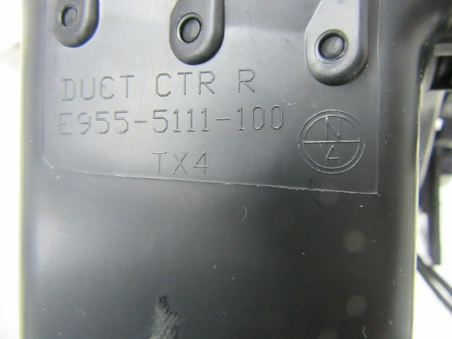 2016-2018 ACURA RDX OEM RIGHT FRONT INNER CENTER DASH AIR VENT DUCT