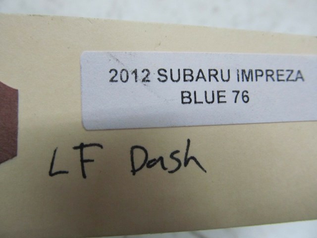 2010-2014 SUBARU IMPREZA OEM LEFT DRIVER SIDE DASH END CAP COVER TRIM 66075FJ050