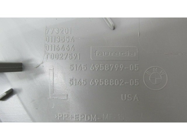  2007-2010 BMW X5 E70 OEM LEFT FRONT DRIVER SIDE DASH SIDE COVER TRIM 