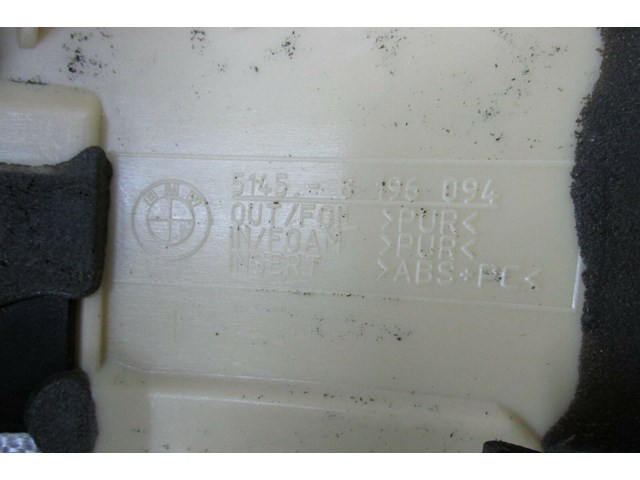 2002-2006 BMW M3 E46 COUPE OEM RIGHT FRONT DASH COVER PAD TRIM BLACK