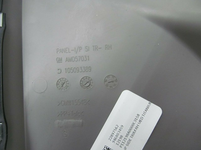 2013-2017 CADILLAC XTS OEMRIGHT FRONT SIDE DASH DASHBOARD COVER TRIM  