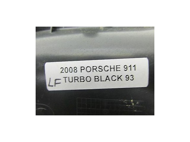 2005-2008 PORSCHE 911 TURBO 997 OEM LEFT FRONT DASH SIDE END TRIM COVER 