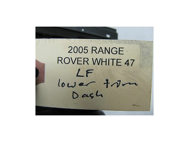 2003-2005 RANGE ROVER HSE L322 OEM LEFT FRONT LOWER DASH STORAGE AND OBD HOLDER