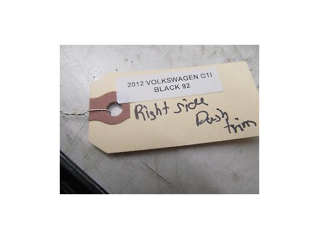 2008-2013 VOLKSWAGEN GTI MK6 OEM RIGHT SIDE DASHBOARD TRIM 5K1858529