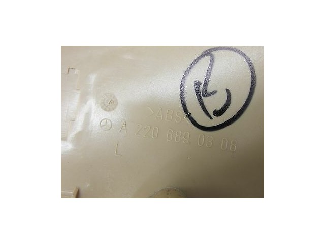 2003-2006 MERCEDES S430 S500 W220 OEM LEFT FRONT DASH DASHBOARD SIDE COVER TRIM