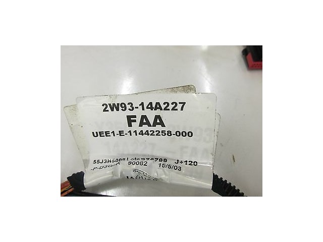 2004-2007 JAGUAR XJR X350 OEM REAR TRUNK LID BOOT WIRING HARNESS WIRE