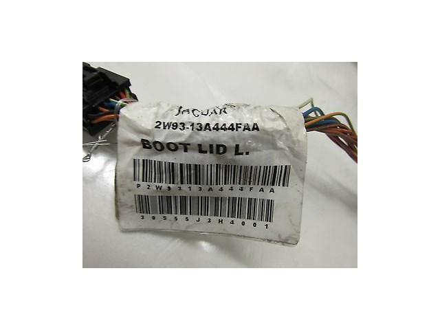 2004-2007 JAGUAR XJR X350 OEM REAR TRUNK LID BOOT WIRING HARNESS WIRE