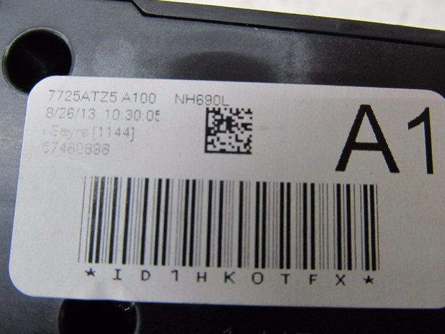 2014-2016 ACURA MDX OEM DASH NAVIGATION AUDIO MEDIA MENU CONTROLLER 7725ATZ5A100