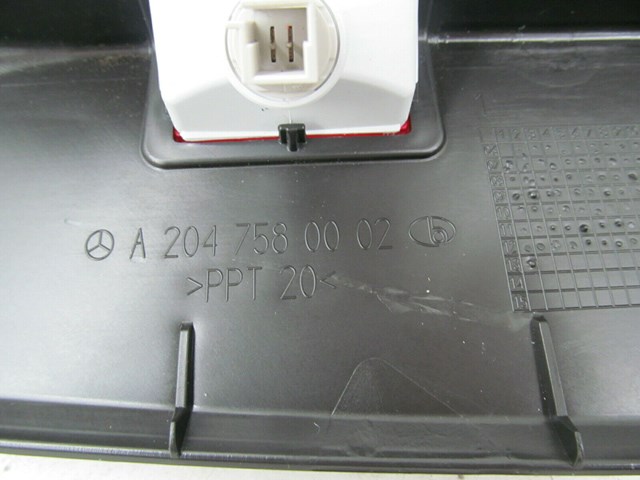 2012-2015 MERCEDES C350 COUPE OEM TRUNK LID HANDLE TRIM COVER PANEL 