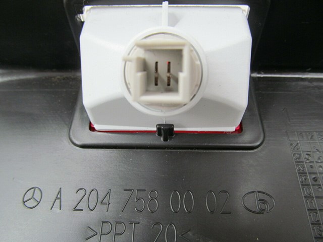 2012-2015 MERCEDES C350 COUPE OEM TRUNK LID HANDLE TRIM COVER PANEL 