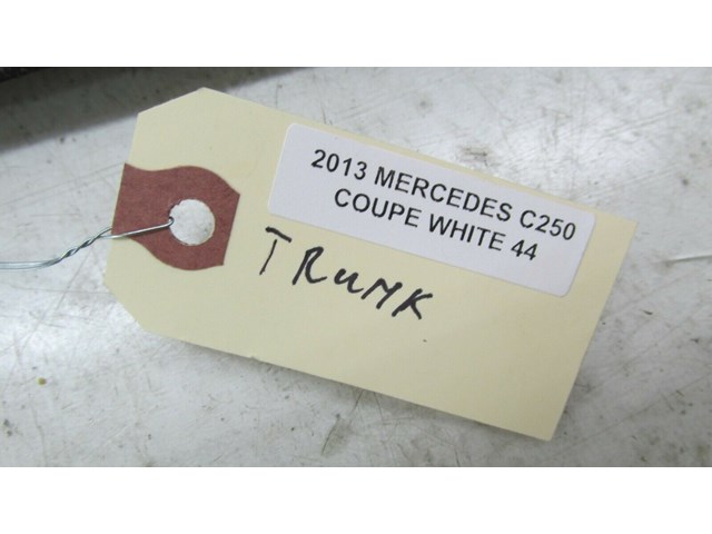 2012-2015 MERCEDES C250 COUPE W204 OEM TRUNK LID LATCH COVER TRIM 2047580002