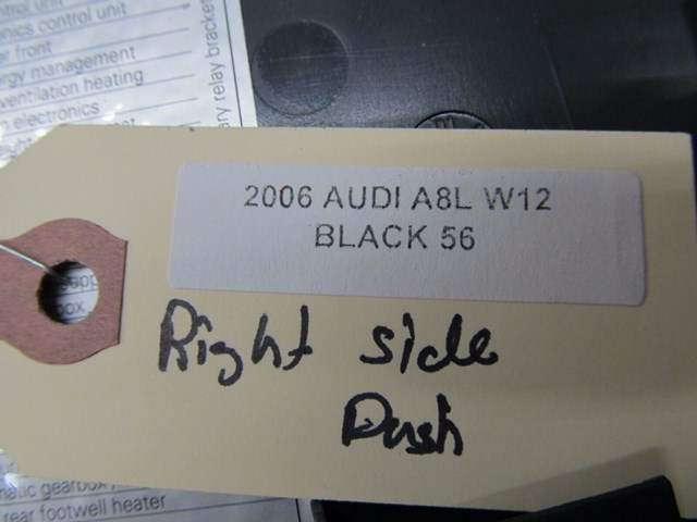 2004-2008 AUDI A8L W12 OEM RIGHT FRONT PASSENGER SIDE FUSE DASH COVER TRIM