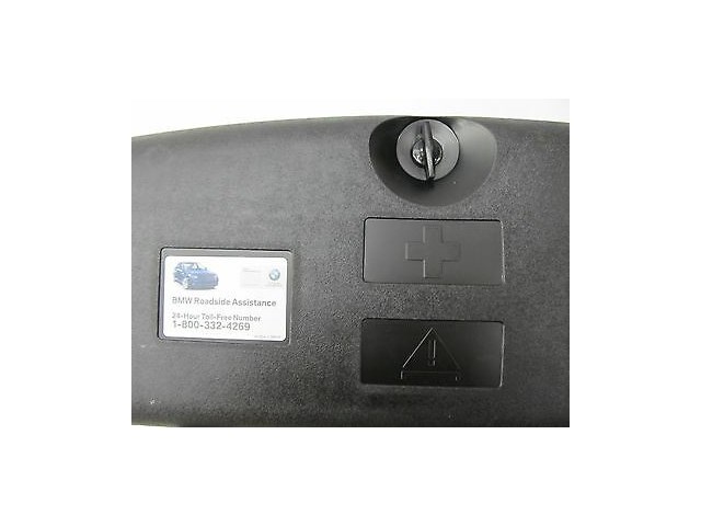 2008-2010 BMW 535xi 528 E60 OEM TRUNK LID EMERGENCY TOOL/ FIRST AID HOLDER TRIM