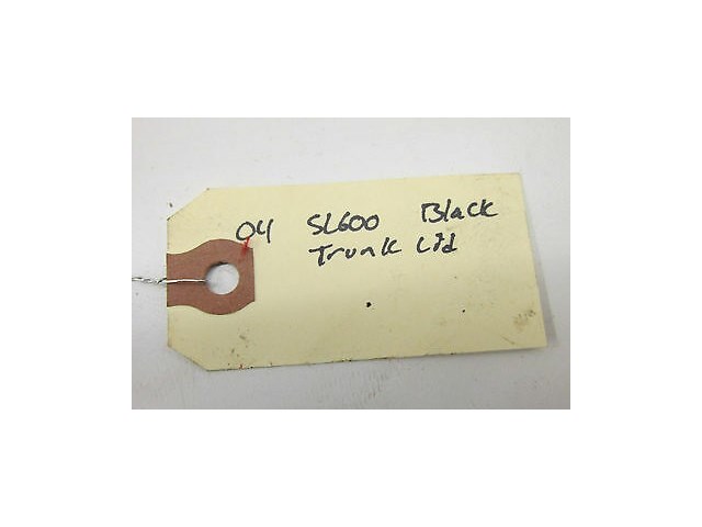 2004-2006 MERCEDES BENZ SL600 R230 OEM TRUNK LID GUIDES A230 750 0126