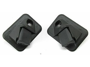 2004-2006 MERCEDES BENZ SL600 R230 OEM TRUNK LID GUIDES A230 750 0126