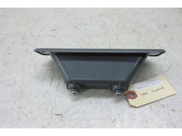  2009-2013 BMW 328i E93 LCI OEM  TRUNK LID INNER PULL DOWN HANDLE RECESS