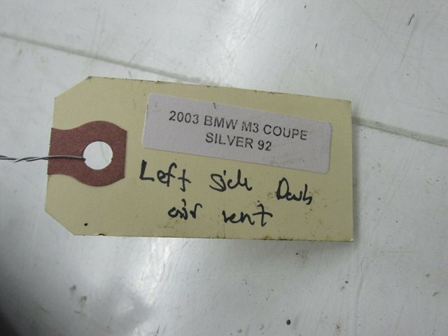 2002-2006 BMW M3 E46 COUPE OEM LEFT SIDE DRIVER AIR VENT DASH