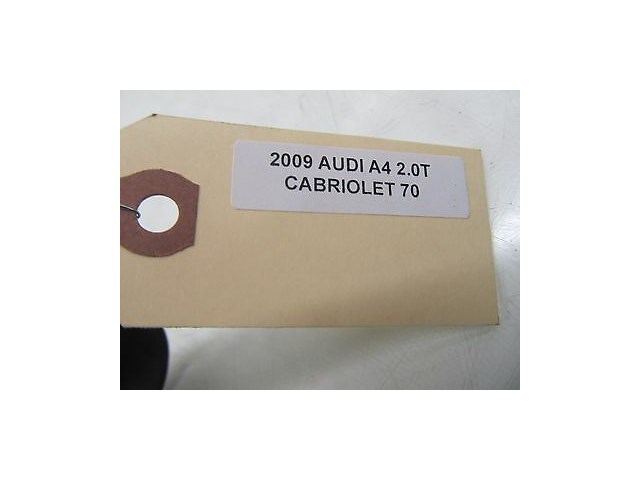 2009 AUDI A4 CABRIOLET 2.0T OEM UPPER AND LOWER STEERING COLUMN COVER TRIM GREY