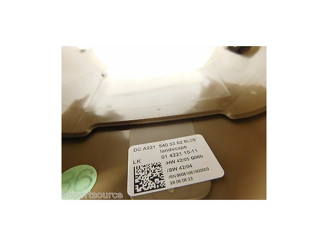 2007-2009 MERCEDES S550 W221 OEM STEERING COLUMN TRIM SURROUND A2215403362