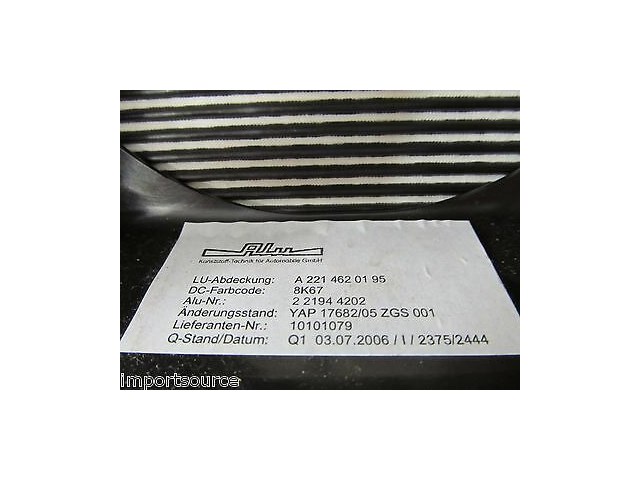 2007-2009 MERCEDES S550 W221 OEM STEERING COLUMN NECK TRIM SURROUND 