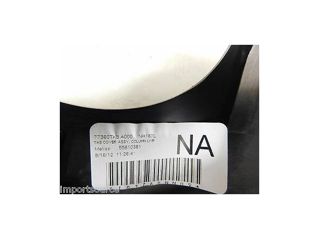 2011-2013 HONDA ODYSSEY OEM STEERING COLUMN TRIM SURROUND 77360TK8A000