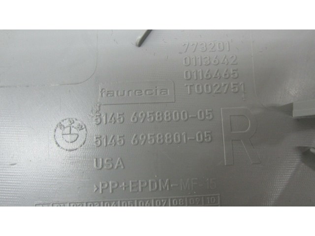  2007-2010 BMW X5 E70 OEM RIGHT FRONT PASSENGER SIDE DASH SIDE COVER TRIM 