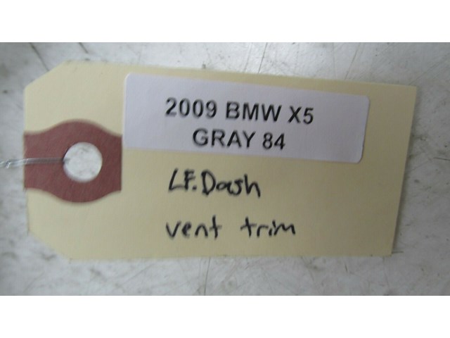  2007-2010 BMW X5 E70 OEM LEFT FRONT DRIVER SIDE DASH AIR VENT LOWER TRIM 