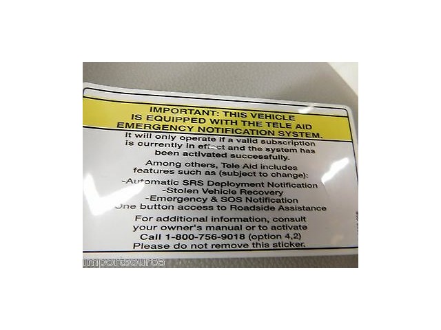 2007-2012 MERCEDES GL450 X164 OEM LEFT DRIVER SIDE DASH COVER TRIM A1646800339